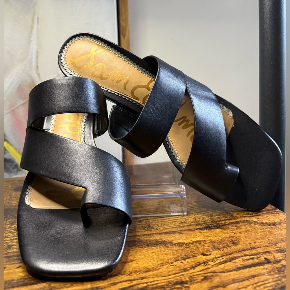 Sam Edelman Black Women's Sandals - Picture 3 of 5